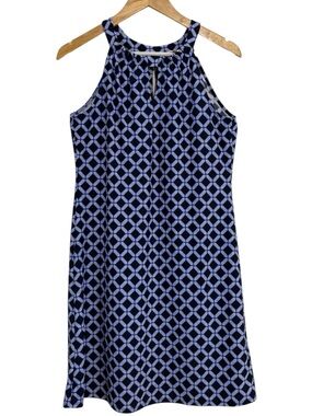 Jude Connally Geometric Print Keyhole Lisa Mini Dress Size S